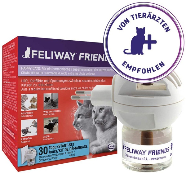 Unsauberkeit bei der Katze Fekiway Friends Stecker